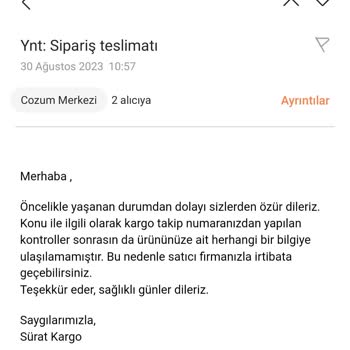 ÇiçekSepeti Ürünüm Teslim Edilmedi