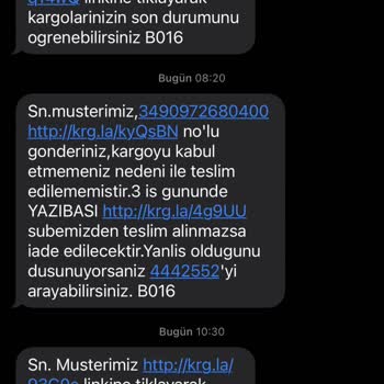 Aras Kargo Dağıtım Sorunu S