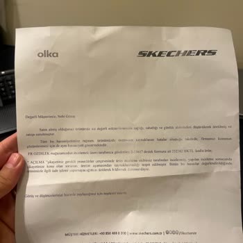 Skechers Garantili Ürünün Değişmemesi