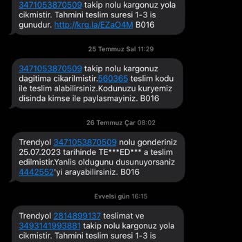 Aras Kargo Yanlış Adrese Teslim Yapıyor