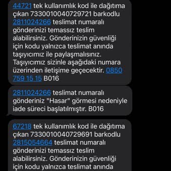 Trendyol Express Trendyol Ürünlerime Hasar Verip Teslimata Çıkarmadı!