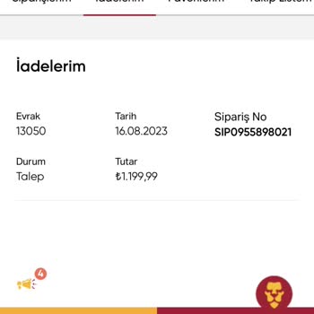 GS Store//10 İş Günü Olmasına Rağmen İade Yapılamama Mağduriyeti