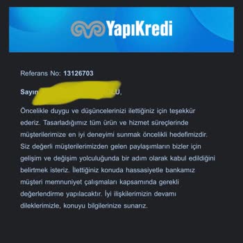 Yapı Kredi Bankası İstanbul Şenesenevler Şubesi Sorun Yaşama