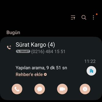 Sürat Kargo Taşdelen Şubeye Ulaşılamıyor