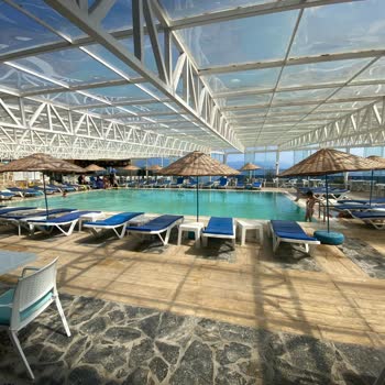 Grand Rimedya Hotel Burhaniye Güneş Şemsiyesi Yetersizliği