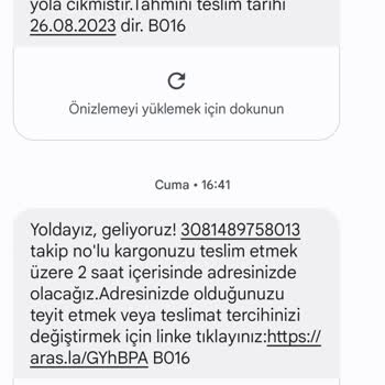Kargom Aras Kargo Şubesi Tarafından Bulunamadı Kargom Kayıp