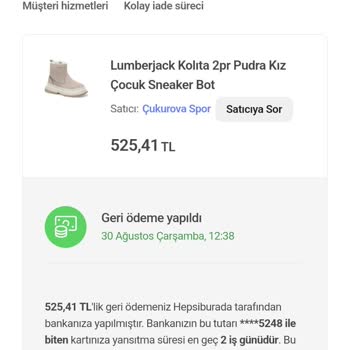 Hepsiburada Sipariş Sorunu