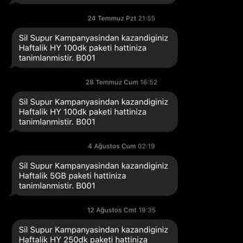 Türk Telekom Sil Süpür Sadece Dakika Veriyor