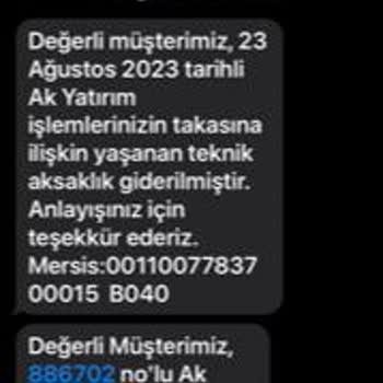 Akbank/Ak Yatırım Elini Cebimizden Çek...