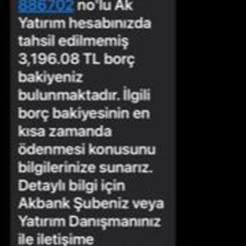 Akbank/Ak Yatırım Elini Cebimizden Çek...