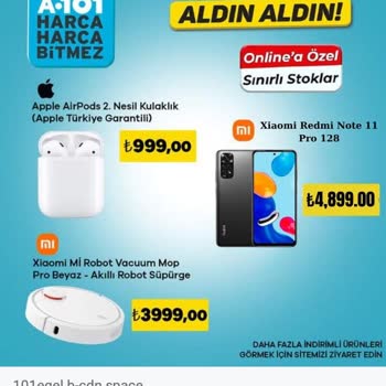A101 Asılsız Reklam Verilmesi