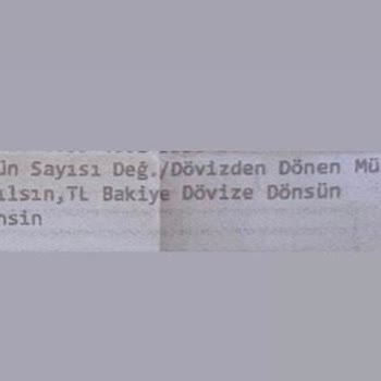 İş Bankası İzmir Liman - Dekontta Belirtilen İşlem Gerçekleştirilmedi