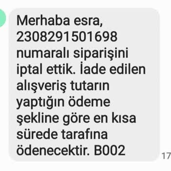 LC Waikiki Para İadesi Yapılmadı