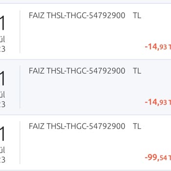 Yapı Kredi Bankası Haksız Yere Para Kesintisinin Yapılması