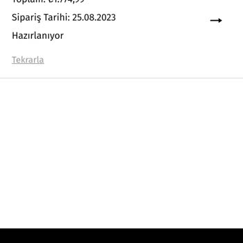 Kartal Yuvası Ürünüm Teslim Edilmiyor
