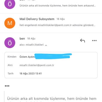 Penti Pis Ve Defolu Ürün