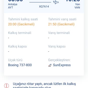Sunexpress Hava Yolları Tazminat Haklarını Hiçe Sayıyor