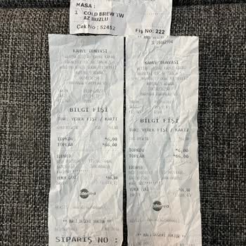 Kahve Dünyası'ndan Yanlış Ürün Geldi