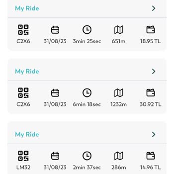 BinBin Arızalı Scooter Yüzünden Yaşadığım Kaybı Geri Ödemedi