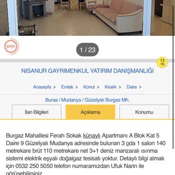 Bursa Nisanur Gayrimenkul Yatırım Danışmanlığı'nın Usulsüzlüğü