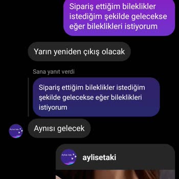 Aylisetaki (Instagram) Dolan Site Bileklikleri Hatası