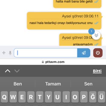 PttAVM Paramı Geri Alamıyorum