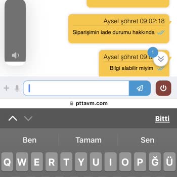 PttAVM Paramı Geri Alamıyorum