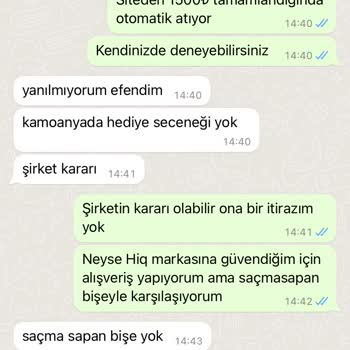 HIQ Nutrition Hiq Yanıltıcı Durum