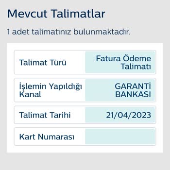 Garanti BBVA Türk Telekom Mobil Banka Otomatik Ödeme Talimat İptalini Yapmıyor