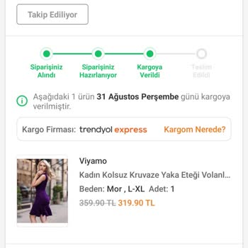 Trendyol Express Kaz Şubesi Dağıtıma Çıkmadan İade Yaptı