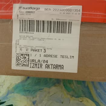 Sürat Kargo İle Gönderilen Kırılan Tabaklar