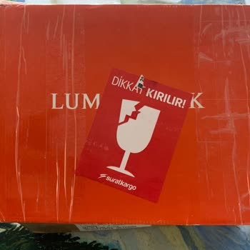 Sürat Kargo İle Gönderilen Kırılan Tabaklar