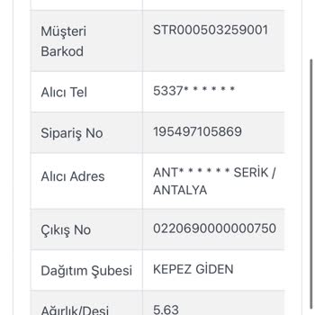 Kargoist Kargo Firması Stradivarius İademi Haftalardır Yapmadı.