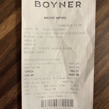 Boyner "seç Gelsin" Den Almış Olduğum Ürün Gelmedi.