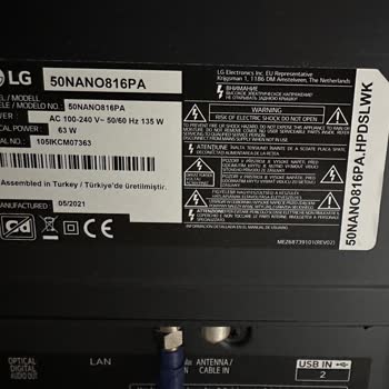 LG Kumanda Tuş Silinmesi...