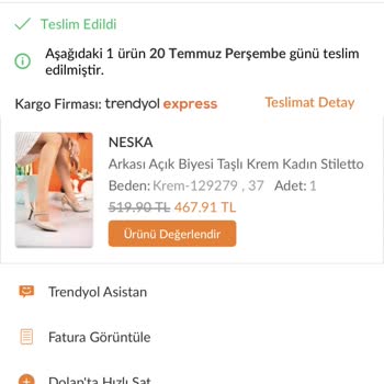 Trendyol Karışan İadem Konusunda Duyarsız Davranıyor