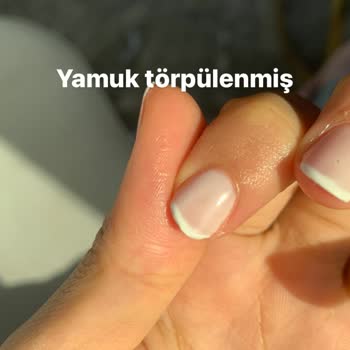 Başak Aktay Güzellik Özensiz Oje Sürülüyor