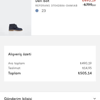 Mango 30 Gün İade Ve Değişim Süreci Geçtiği İçin Yardımcı Olamıyorlar.