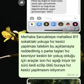 İbb Hız Kesici Yapılması Talebi