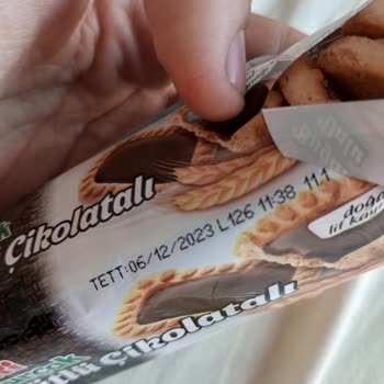 Eti Gıda Eti Burçak Sütlü Çikolatalı Bisküvi Küf