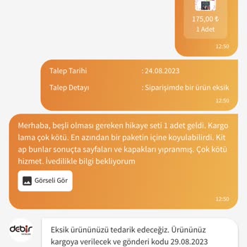 Trendyol Ücret İadesi Yapmıyor