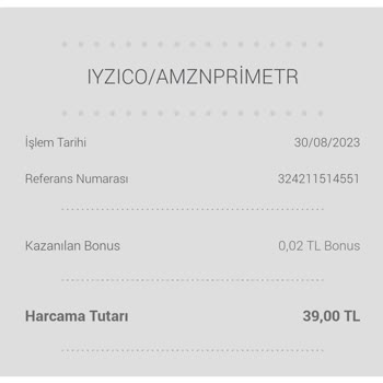 iyzico Amznprimetr Habersiz Para Kesiyor