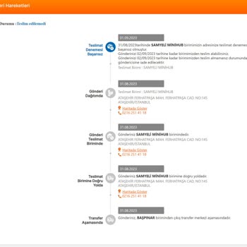 MNG Kargo Kayıp Kargo Hk.