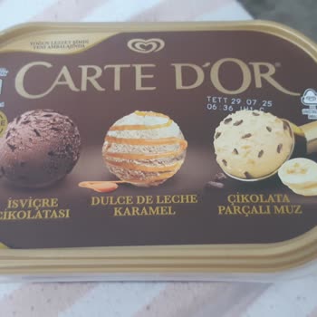 Carte d'Or Dondurma İçinden Yenmeyecek Şey Çıktı
