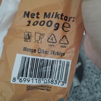 Nimet Gıda Nimet Dondurulmuş Patates Paketinden Tahta Parçası Çıktı