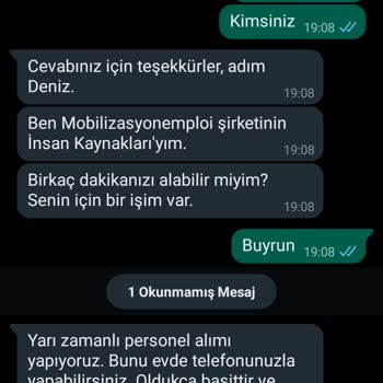 WhatsApp Nijerya'dan Arandım Nasıl Oluyor