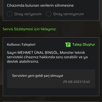 Monster Laptop Bakımdan Sonra Anakartının Oksitlenmesi