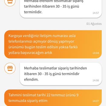Vavrattan Ürünün 2 Aydır Teslim Edilmemesi