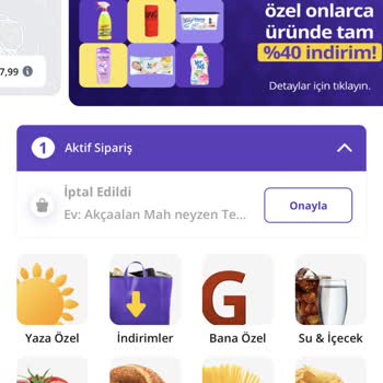Getir Siparişimi Hangi Hakla İptal Etti Ve 800 TL Zararım Ne Olacak?