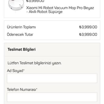 Harca-harca-bitmez.net Sözde A101'den Robot Süpürge Almak İstiyordum